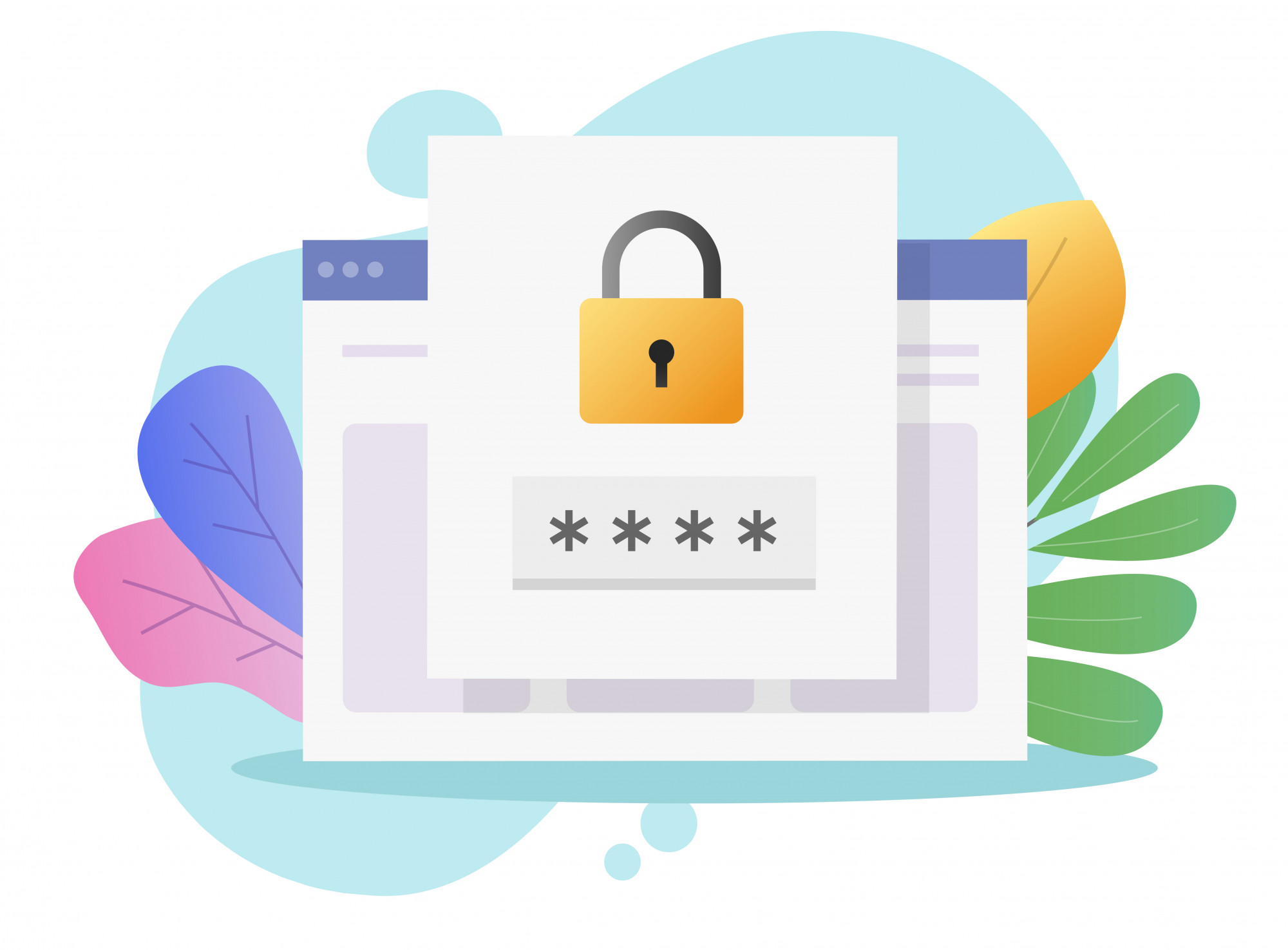 login page